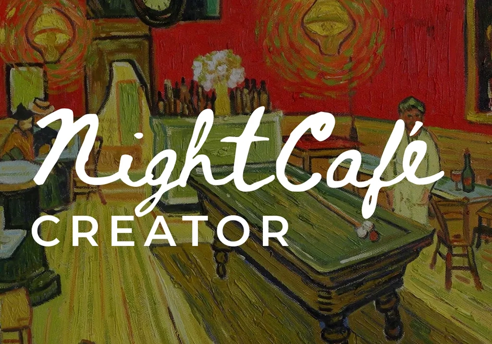 Nightcafe creator using Image Generator Tools.