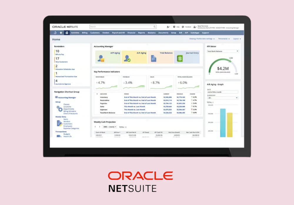 Oracle Net Suite is a SaaS accounting software that provides comprehensive financial management solutions.