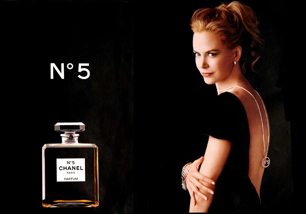 Nicole Kidman Chanel N5 Endorsement 
