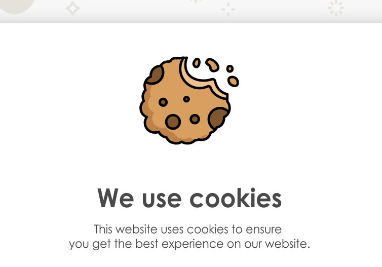 A screen shot of a cookie related to the privacy policy.